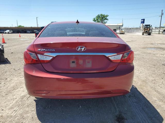  HYUNDAI SONATA 2013 Red
