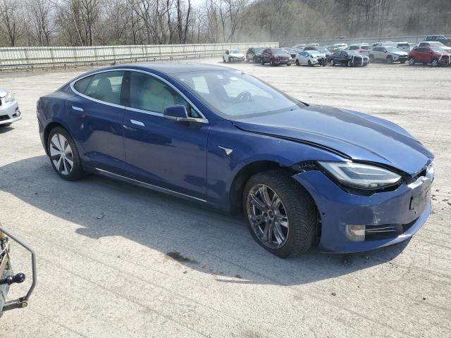  TESLA MODEL S 2021 Синий