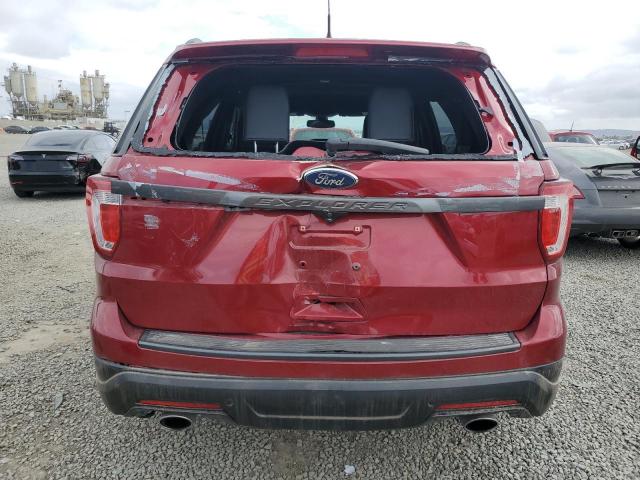 FORD EXPLORER 2018 Красный