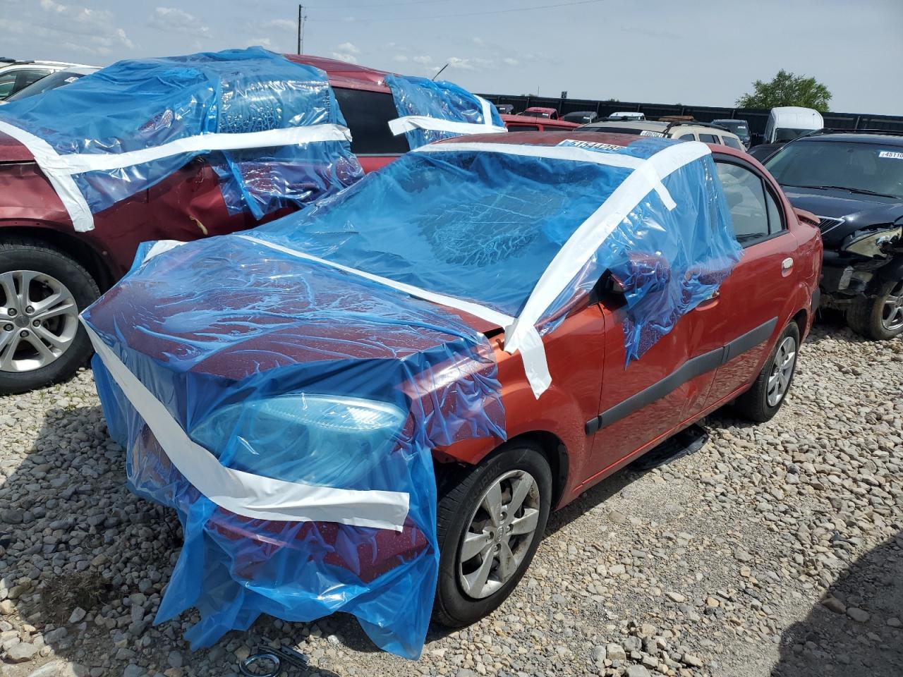 2008 Kia Rio Base de vânzare în Sikeston, MO - Front End