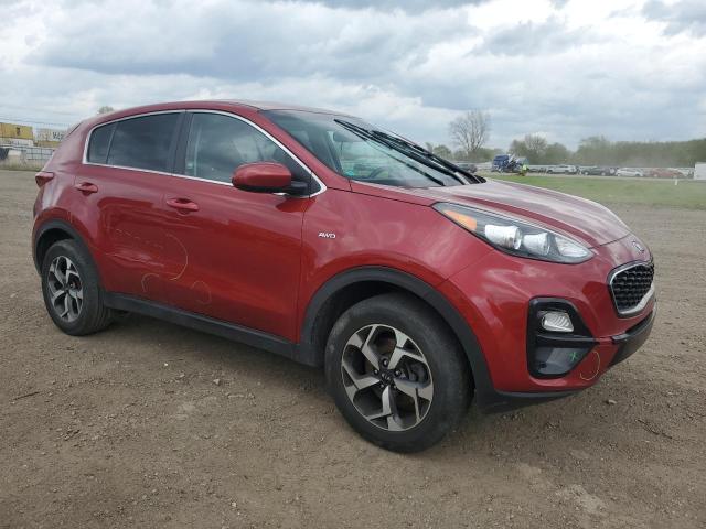  KIA SPORTAGE 2020 Czerwony