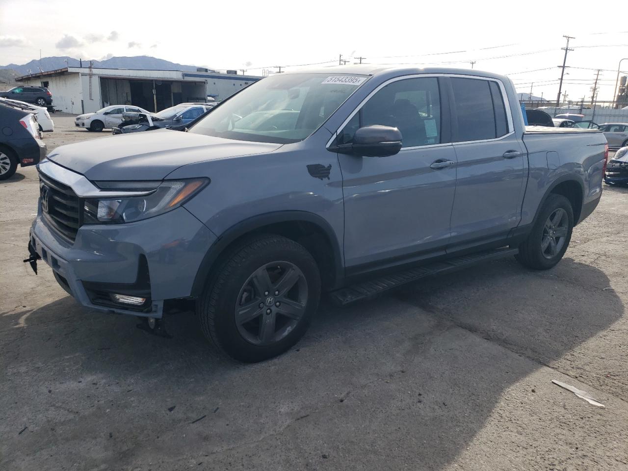 2023 Honda Ridgeline Rtl იყიდება Sun Valley-ში, CA - Front End
