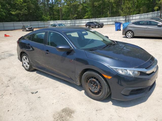 Sedans HONDA CIVIC 2017 Czarny