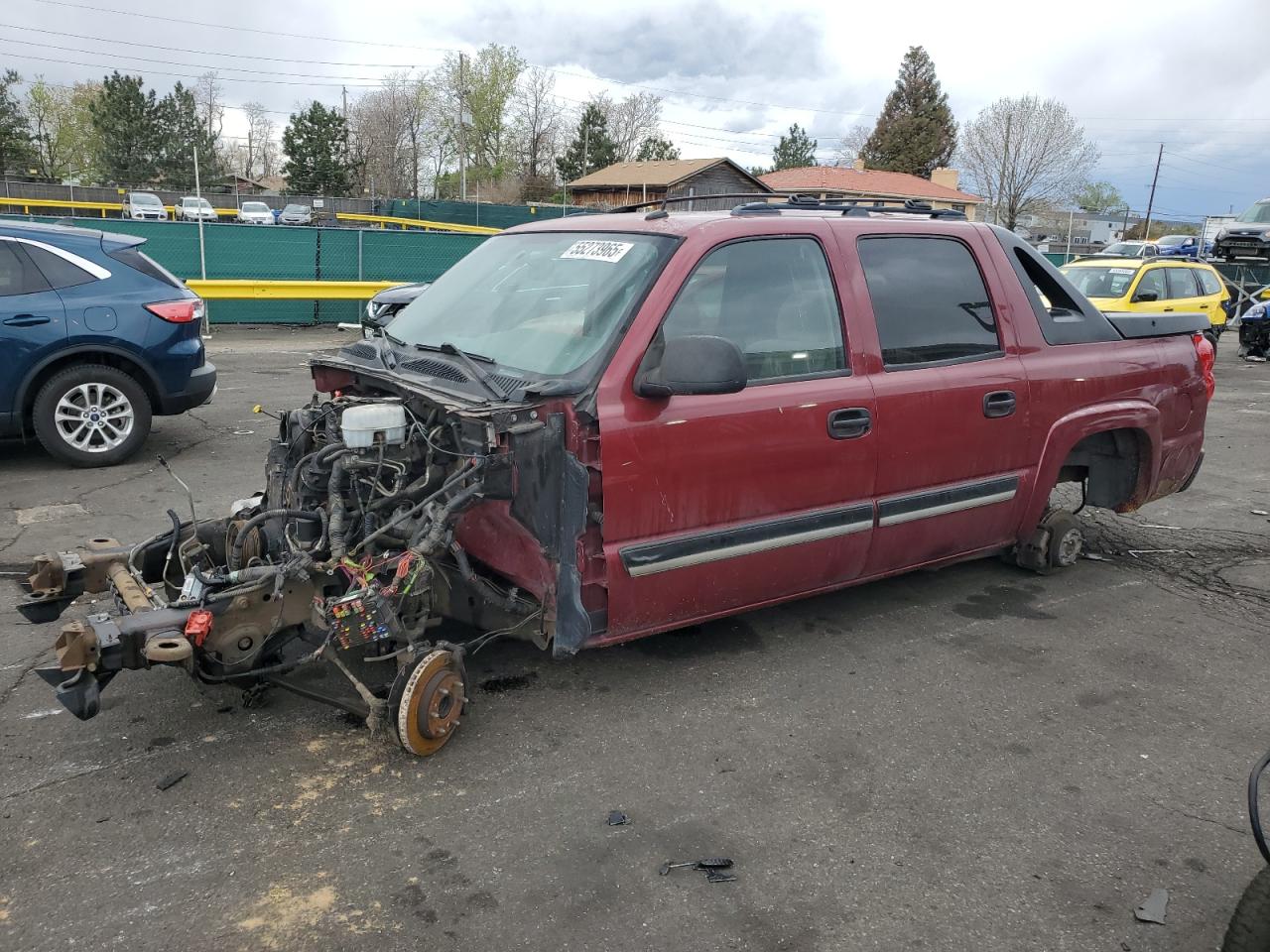 2005 Chevrolet Avalanche C1500 იყიდება Denver-ში, CO - Stripped