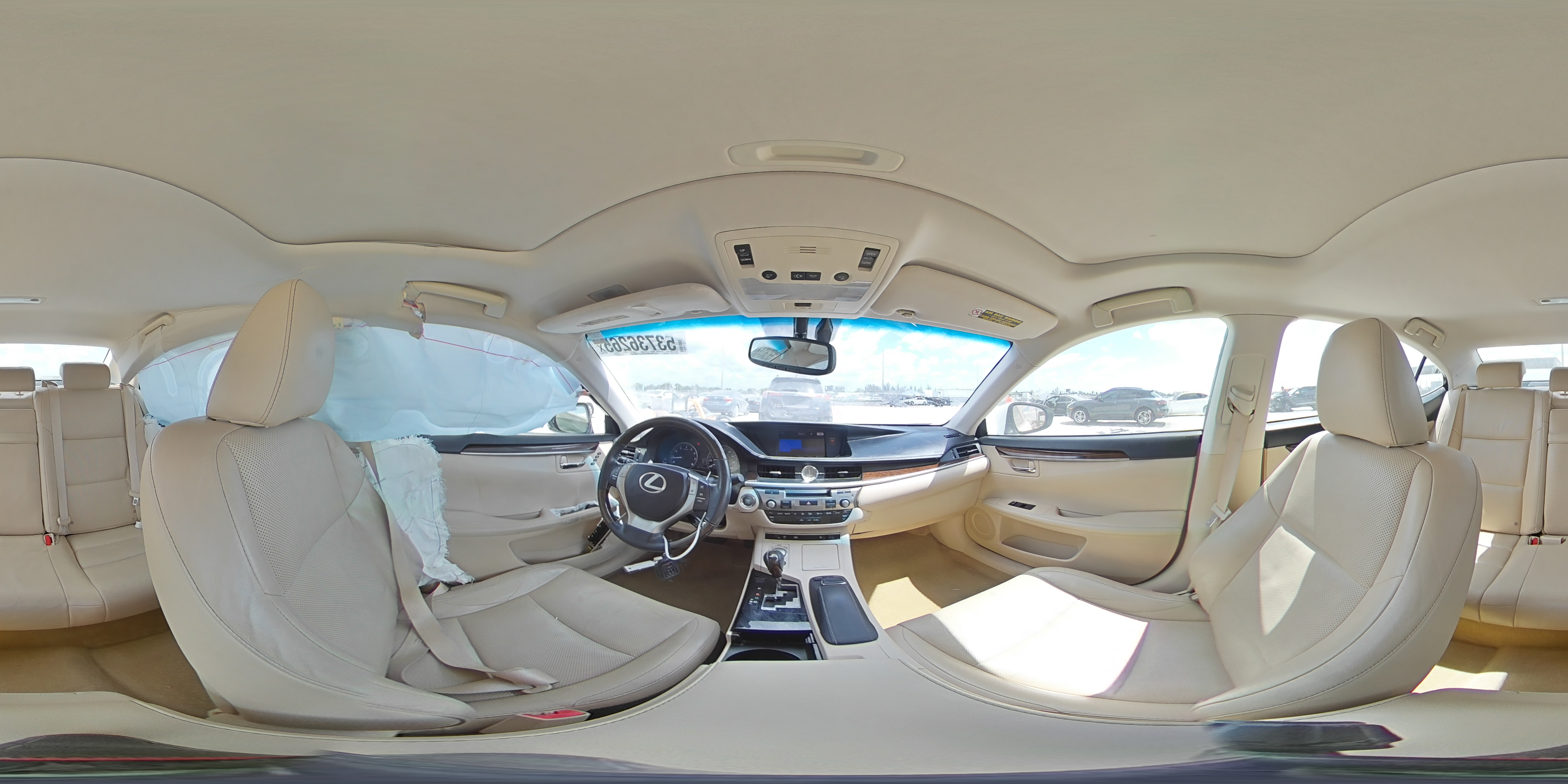 2015 Lexus Es 350 VIN: JTHBK1GG6F2181483 Lot: 53736265