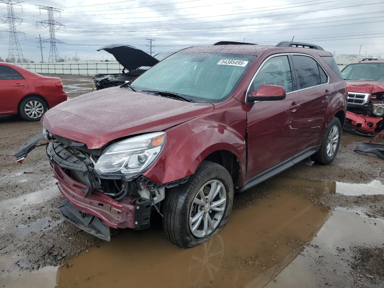 2016 Chevrolet Equinox Lt zu verkaufen in Elgin, IL - Front End
