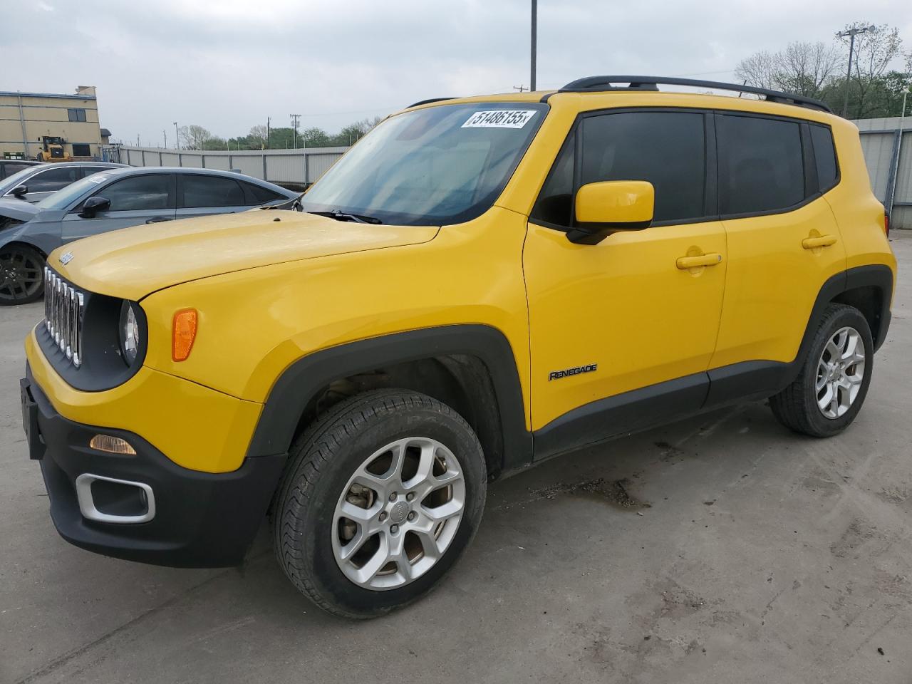 2017 Jeep Renegade Latitude იყიდება Wilmer-ში, TX - Front End
