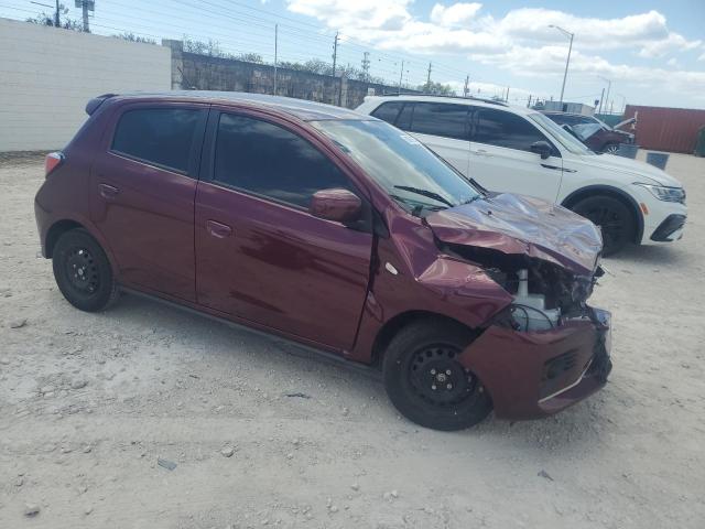  MITSUBISHI MIRAGE 2024 Maroon