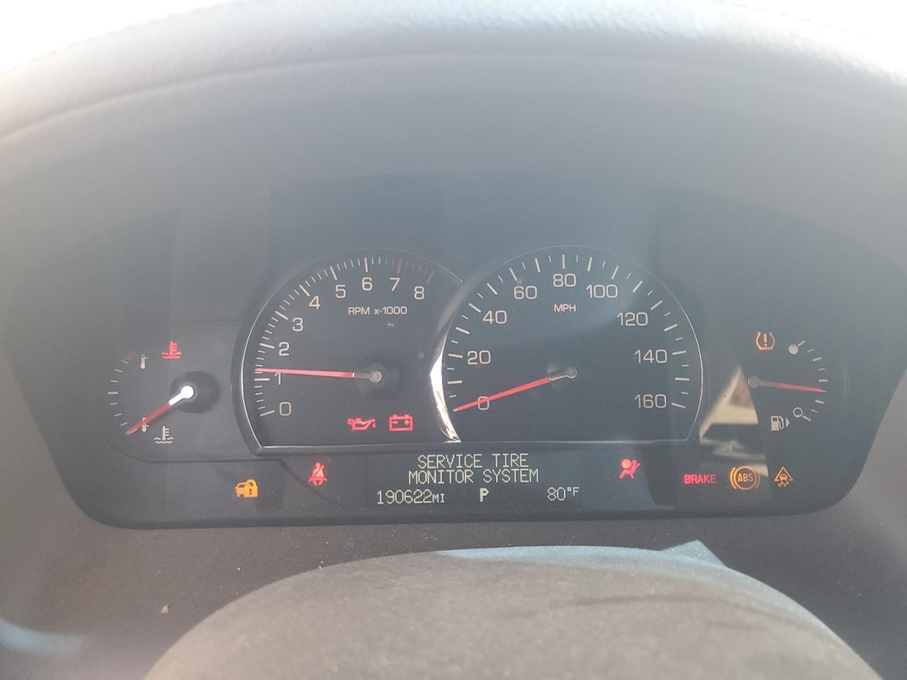 2008 Cadillac Srx VIN: 1GYEE437480157320 Lot: 54144655