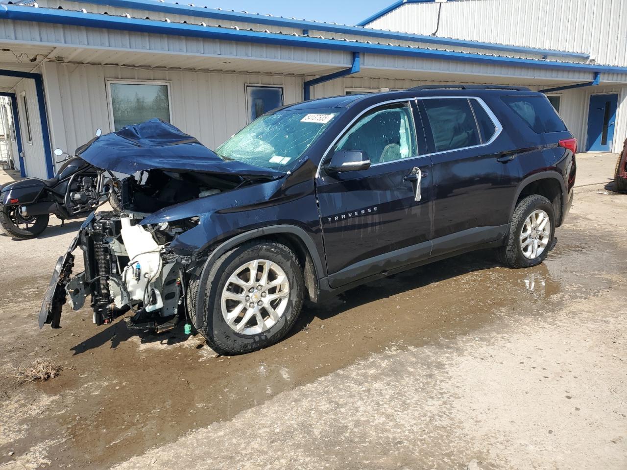 2020 Chevrolet Traverse Lt იყიდება Central Square-ში, NY - Front End