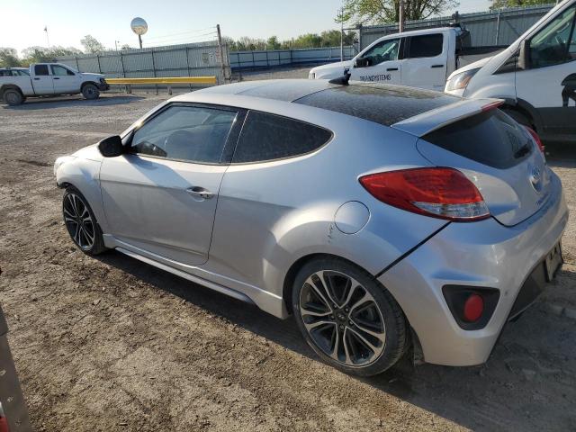 HYUNDAI VELOSTER 2016 Серебристый