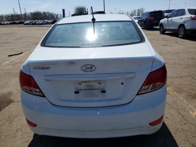  HYUNDAI ACCENT 2015 Білий