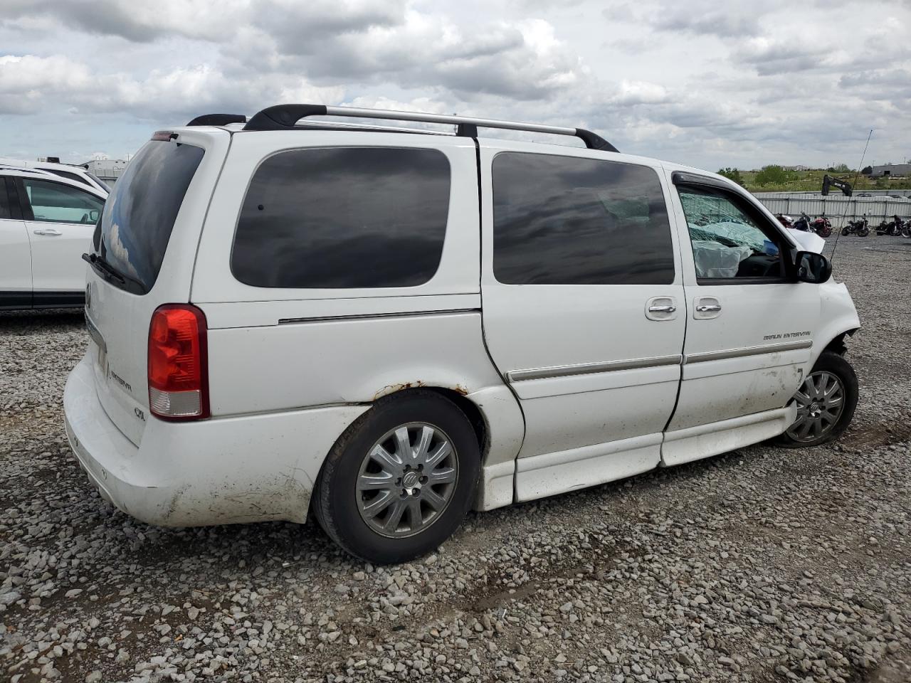 2007 Buick Terraza Incomplete white null flexible 4GLDV13WX7D200572 photo #4