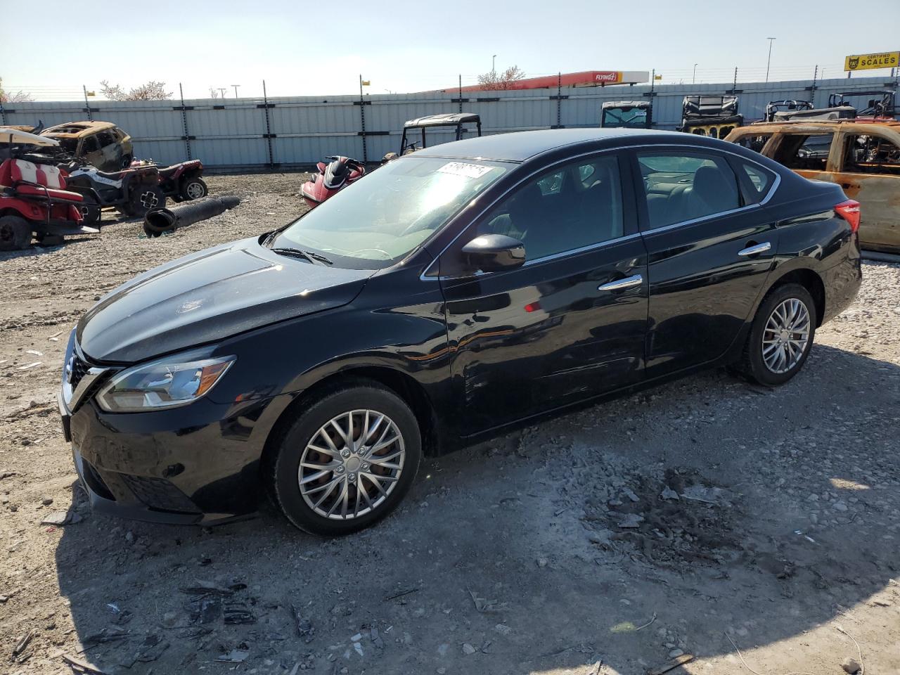 2017 Nissan Sentra S იყიდება Cahokia Heights-ში, IL - Side