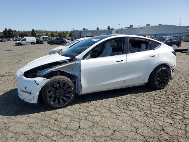  TESLA MODEL Y 2021 Biały