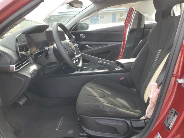  HYUNDAI ELANTRA 2024 Красный