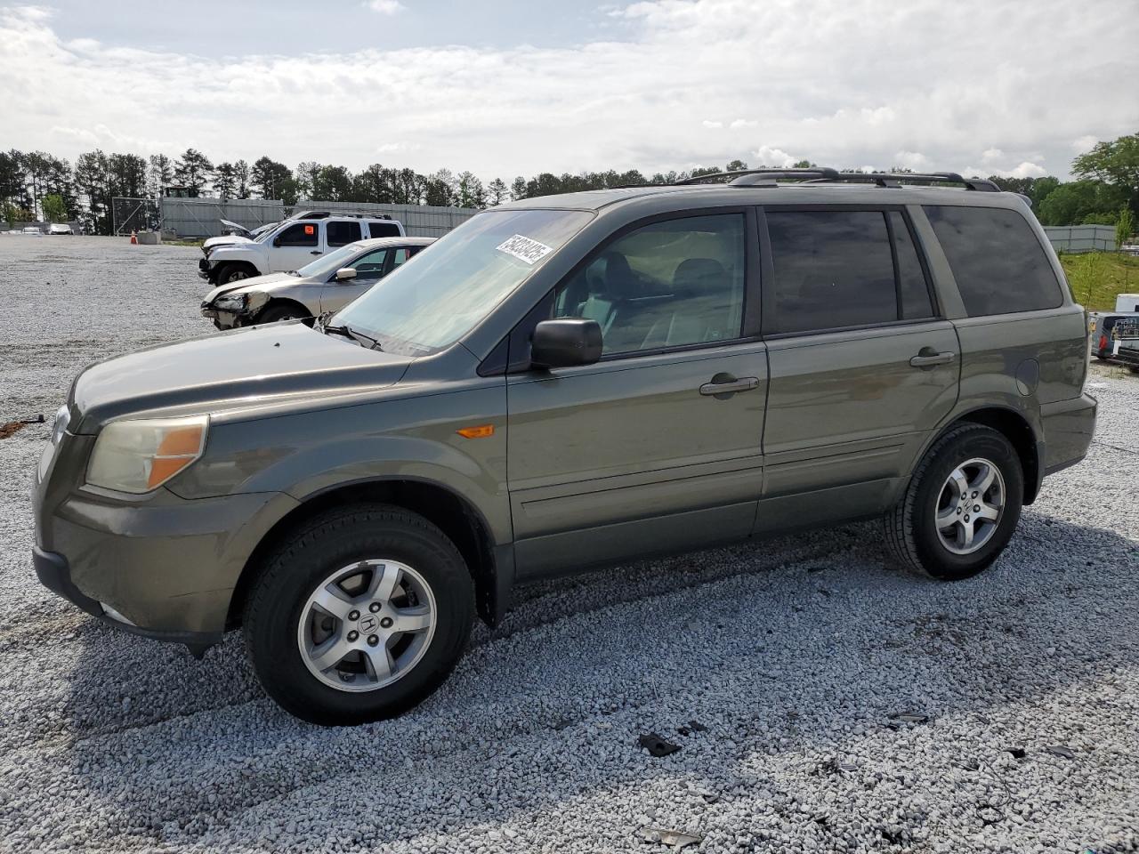 2007 Honda Pilot Exl იყიდება Fairburn-ში, GA - Side