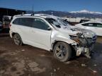 2017 Toyota Highlander Limited იყიდება Colorado Springs-ში, CO - All Over