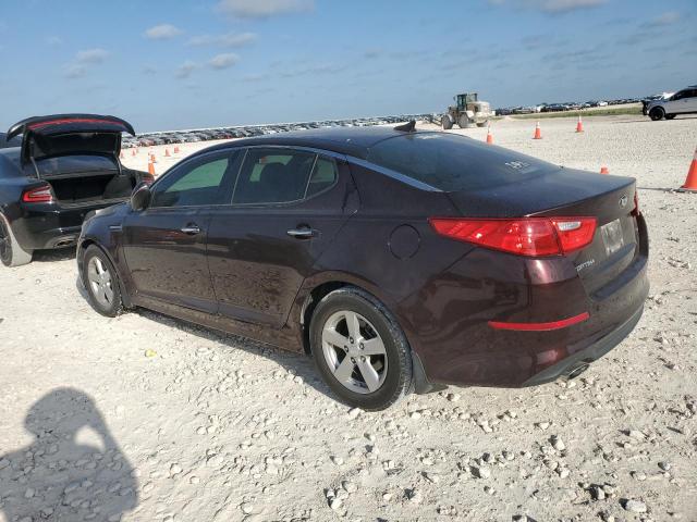 Sedans KIA OPTIMA 2015 Maroon