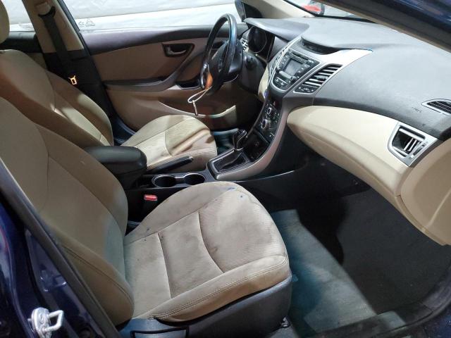 Sedans HYUNDAI ELANTRA 2016 Blue
