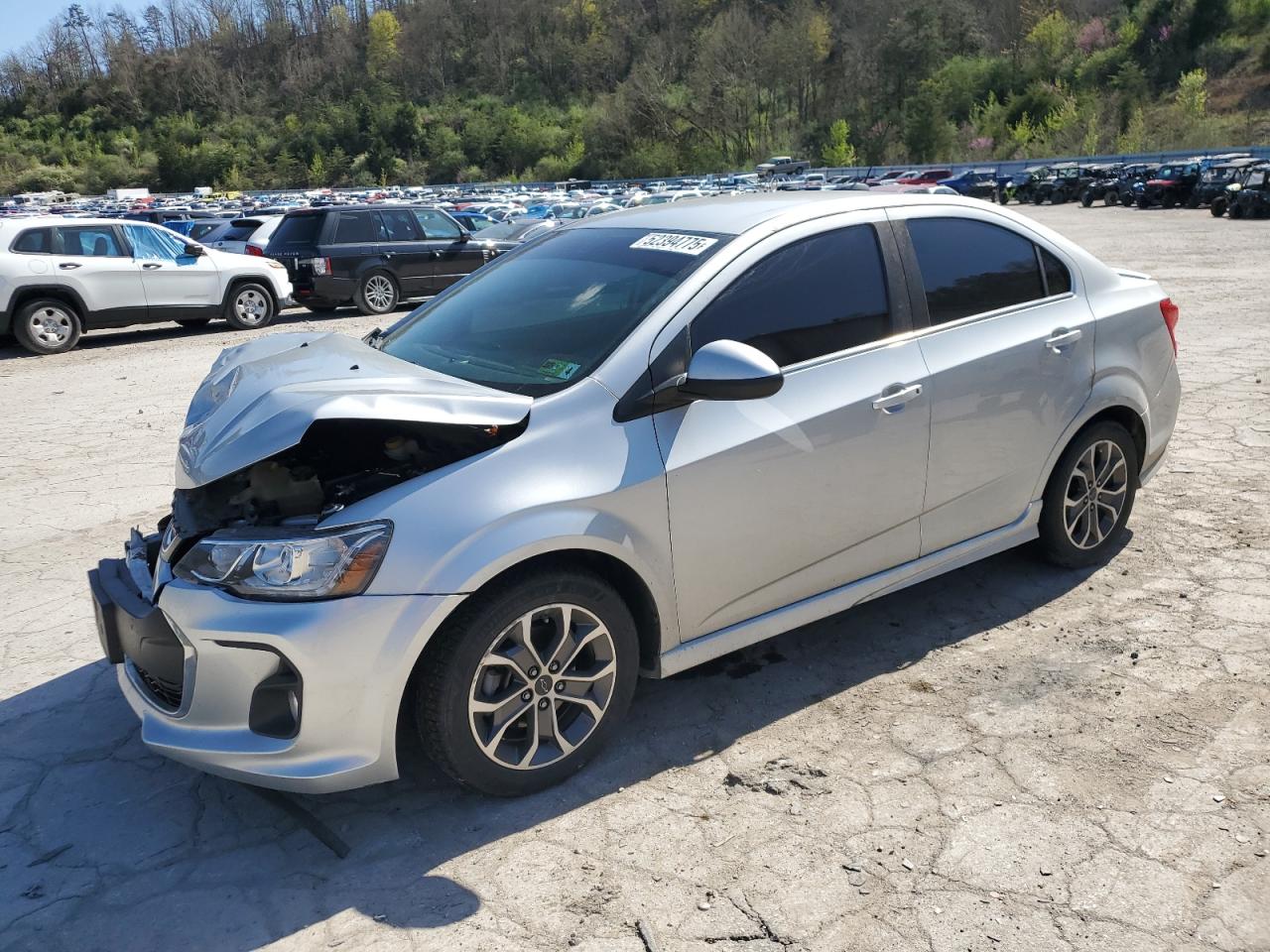 2019 Chevrolet Sonic Lt იყიდება Hurricane-ში, WV - Front End