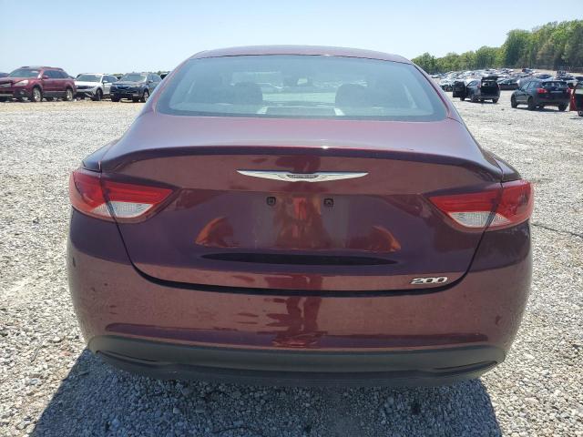  CHRYSLER 200 2016 Бургунди
