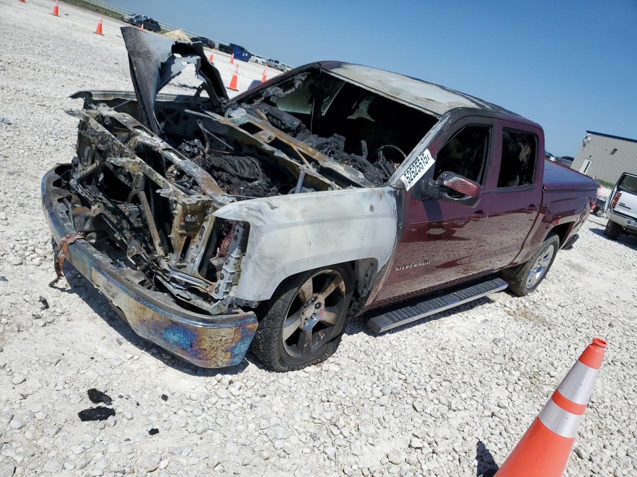2014 Chevrolet Silverado C1500 Lt იყიდება Taylor-ში, TX - Burn