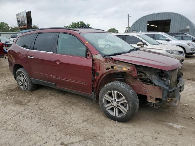 Parquets CHEVROLET TRAVERSE 2015 Czerwony