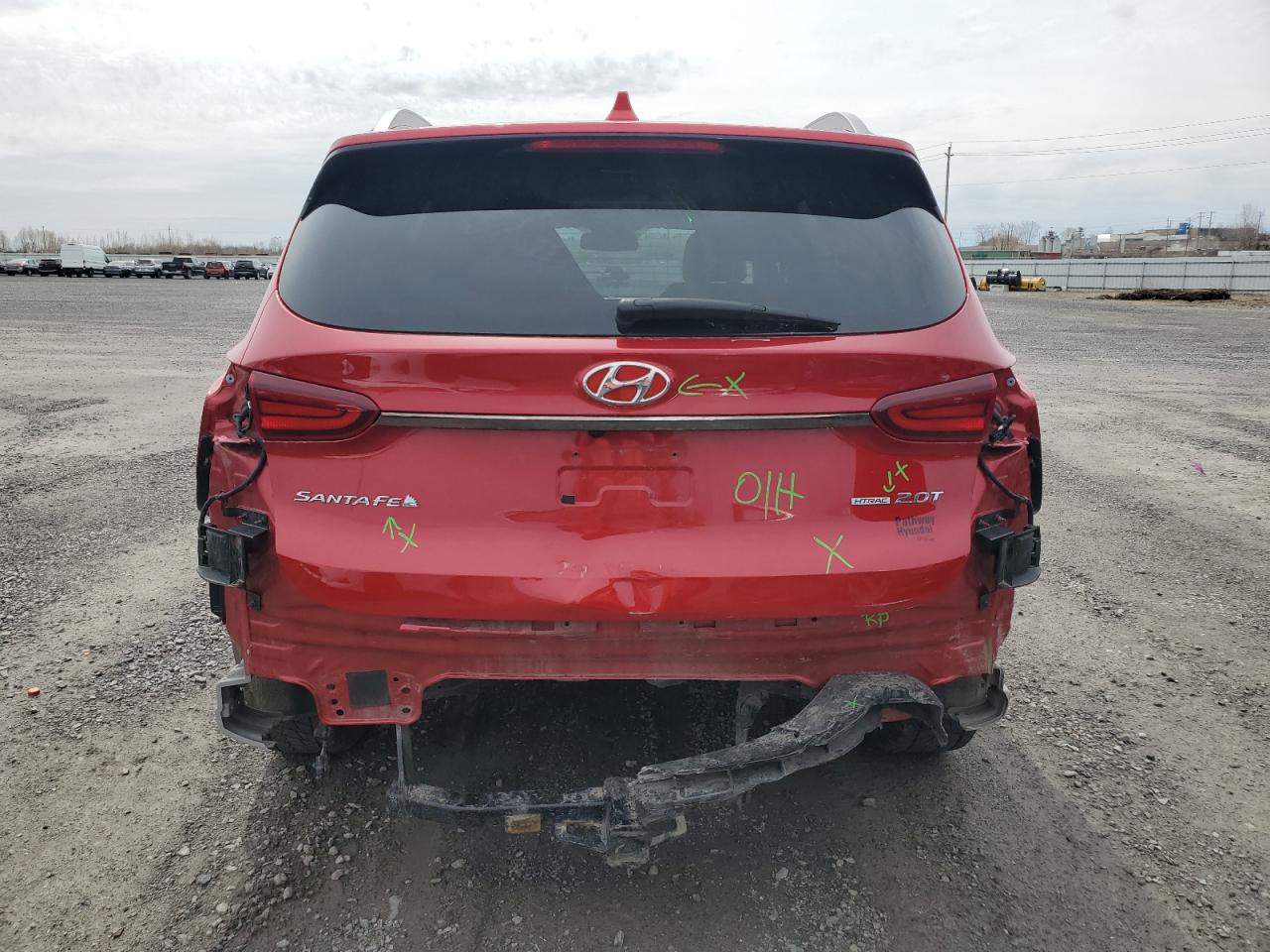 2020 Hyundai Santa Fe Sel VIN: 5NMS3CAA8LH210066 Lot: 53451445