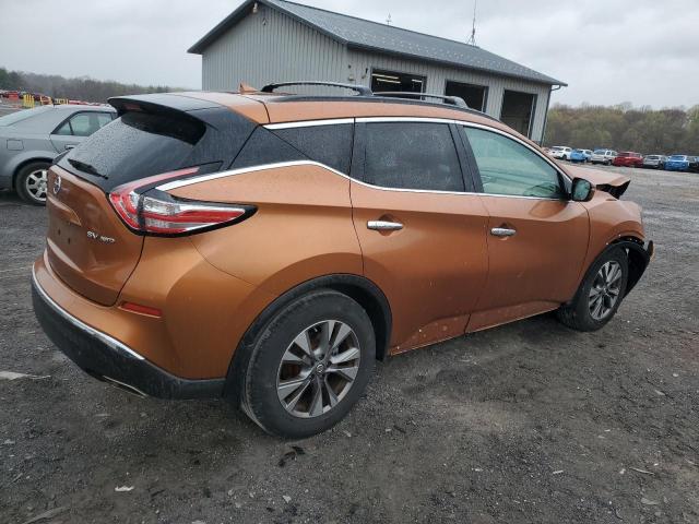 NISSAN MURANO 2015 Оранжевый