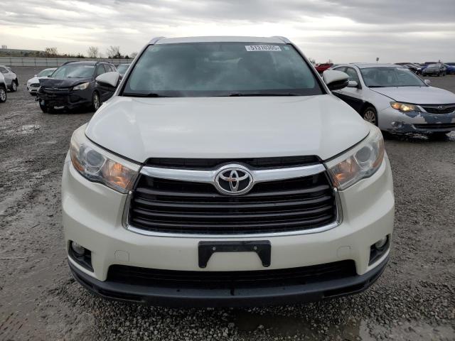  TOYOTA HIGHLANDER 2016 Biały