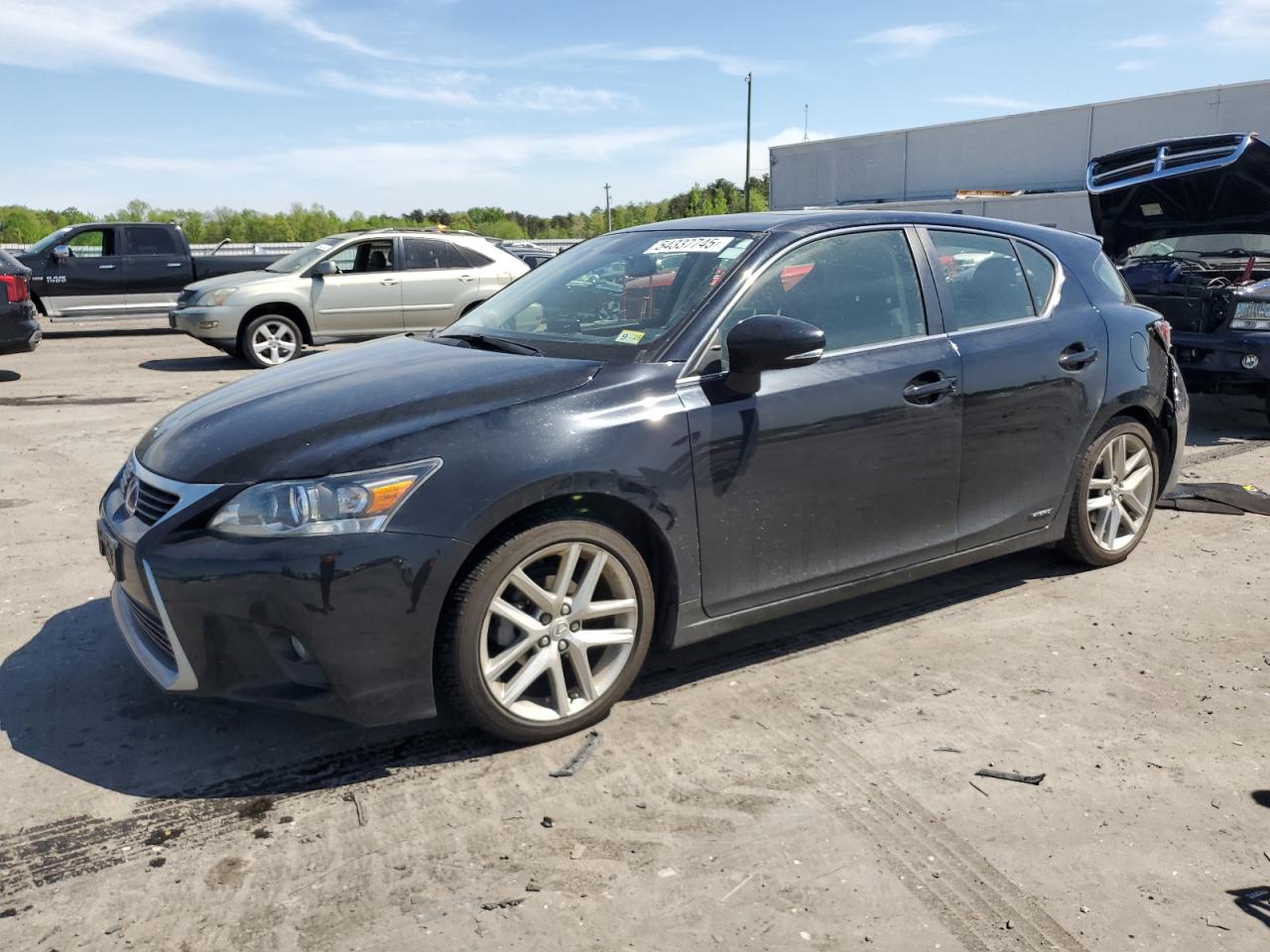 2014 Lexus Ct 200 na sprzedaż w Fredericksburg, VA - Rear End
