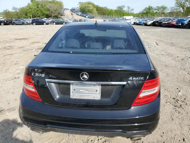 Седани MERCEDES-BENZ C-CLASS 2013 Чорний