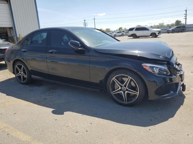  MERCEDES-BENZ C-CLASS 2018 Чорний