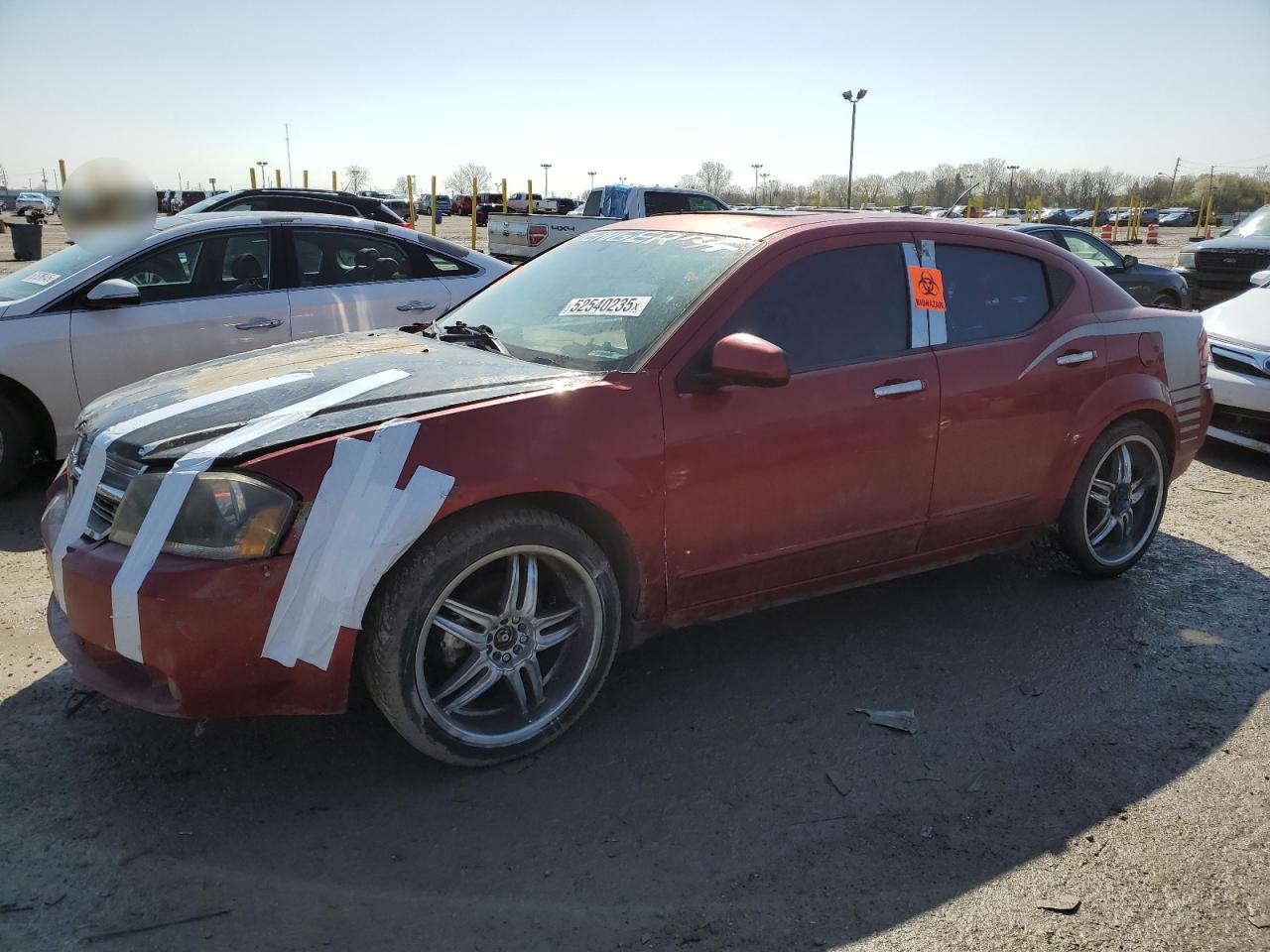2008 Dodge Avenger R/T за продажба в Indianapolis, IN - Water/Flood