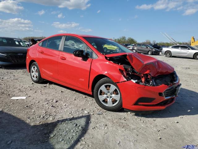  CHEVROLET CRUZE 2018 Червоний