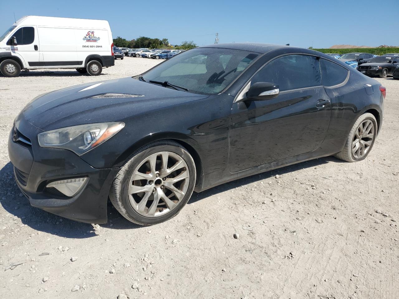 2013 Hyundai Genesis Coupe 3.8L en Venta en West Palm Beach, FL - Normal Wear
