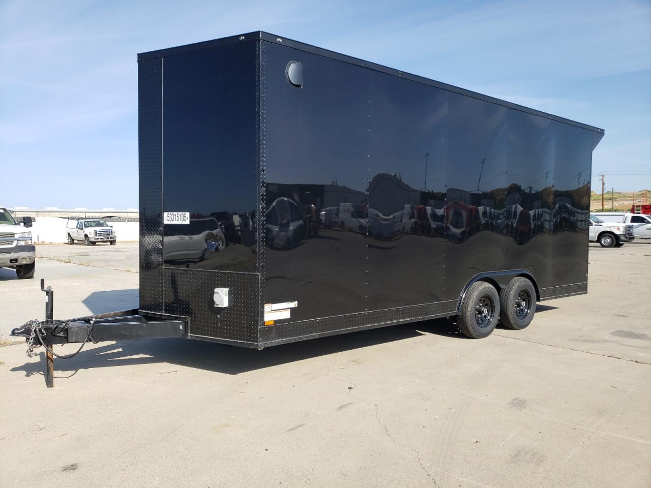 2025 Yellowstone 8.5X20Ta 5K Enclosed Cargo Trailer for Sale in Sacramento, CA - Minor Dent/Scratches