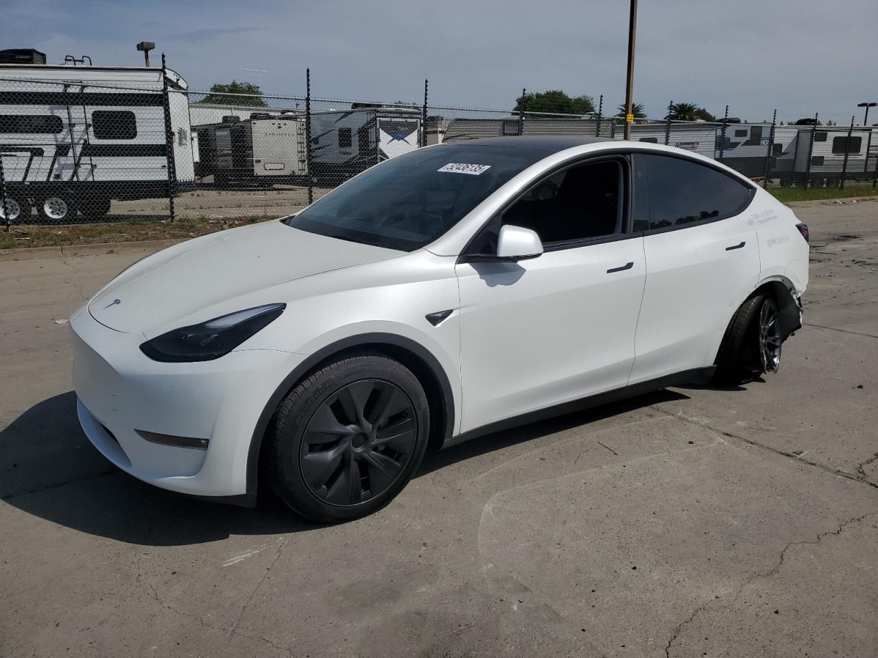 2024 Tesla Model Y de vânzare în Sacramento, CA - Rear End