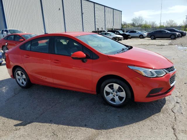  CHEVROLET CRUZE 2018 Red