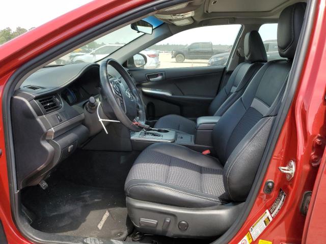  TOYOTA CAMRY 2014 Red