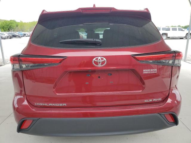  TOYOTA HIGHLANDER 2021 Maroon
