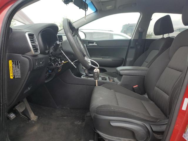  KIA SPORTAGE 2020 Czerwony