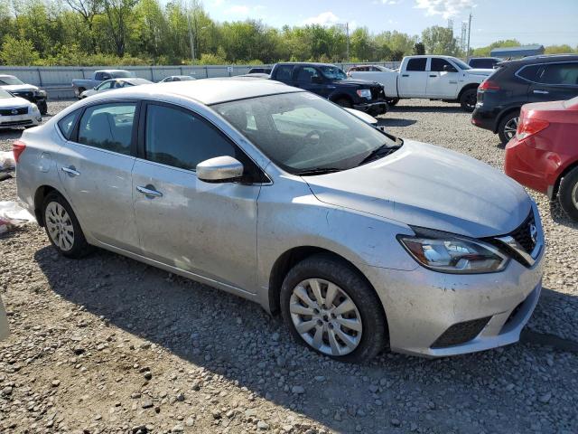  NISSAN SENTRA 2017 Сріблястий