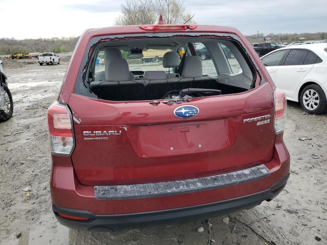  SUBARU FORESTER 2017 Червоний