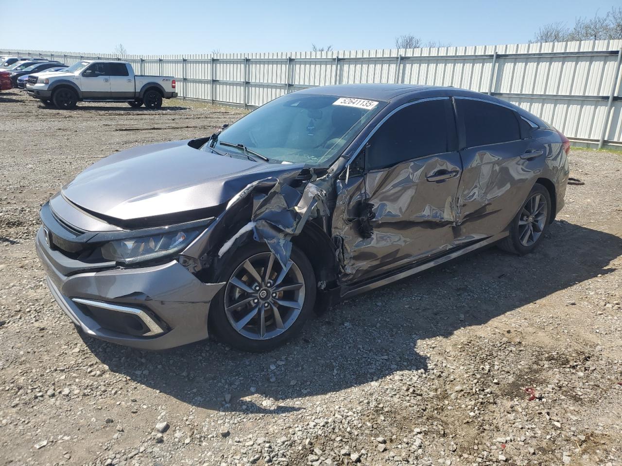 2020 Honda Civic Ex იყიდება Earlington-ში, KY - Side