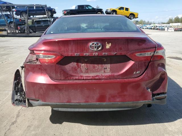 TOYOTA CAMRY 2018 Czerwony