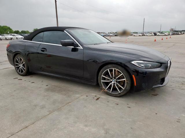  BMW 4 SERIES 2021 Черный