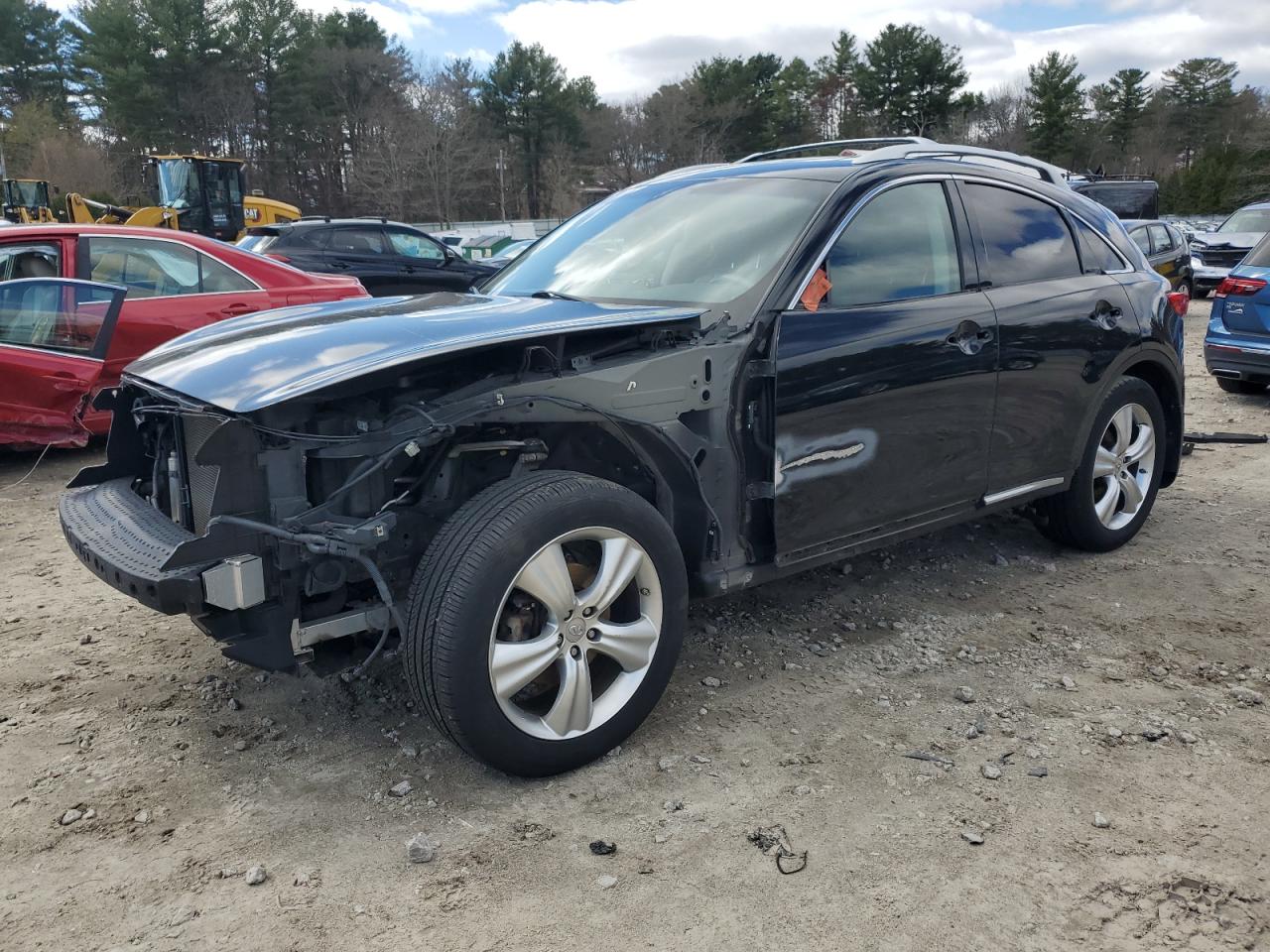 2009 Infiniti Fx35  на продаже в Mendon, MA - Front End