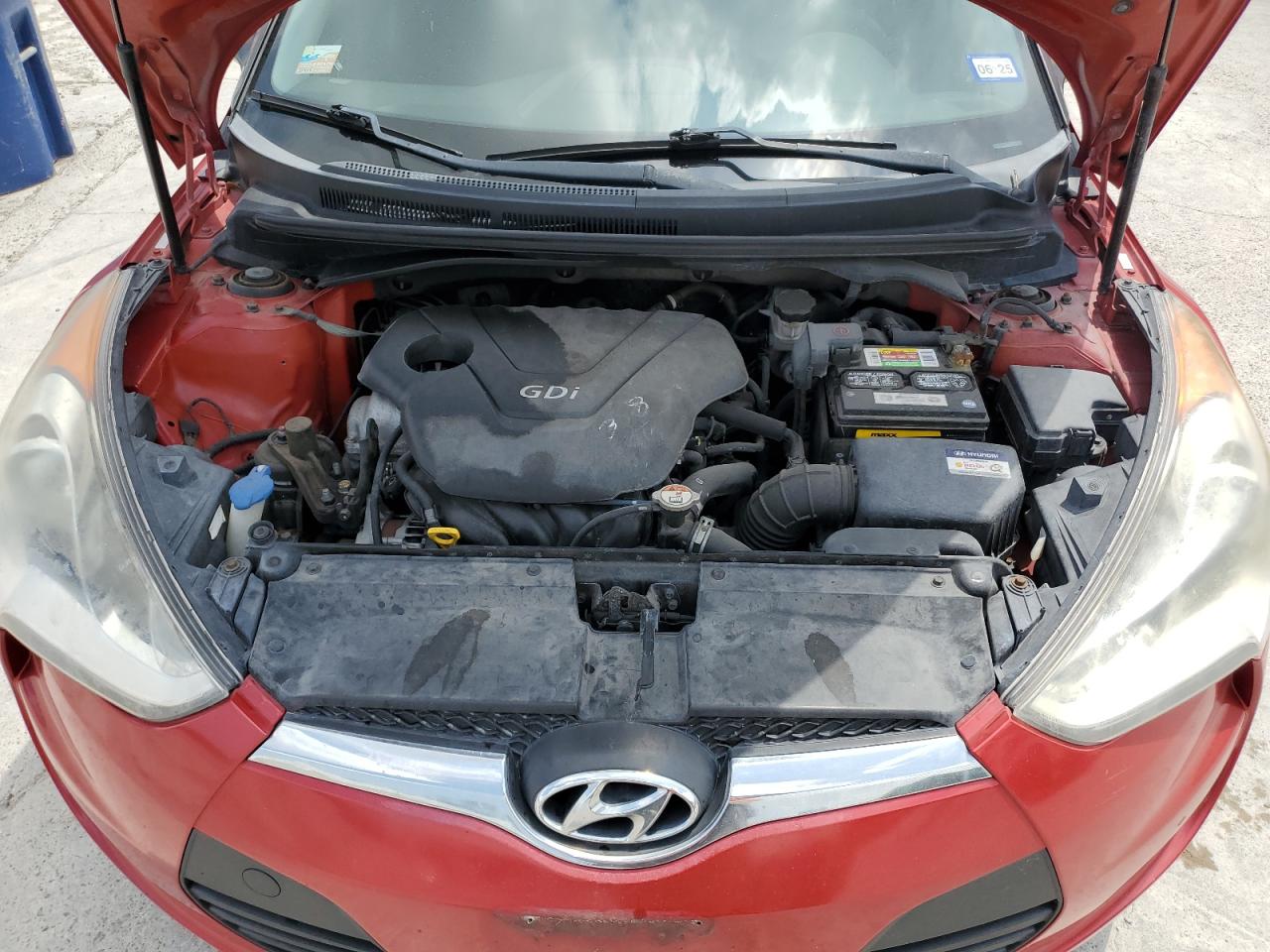 2016 Hyundai Veloster VIN: KMHTC6AD5GU284023 Lot: 54940385